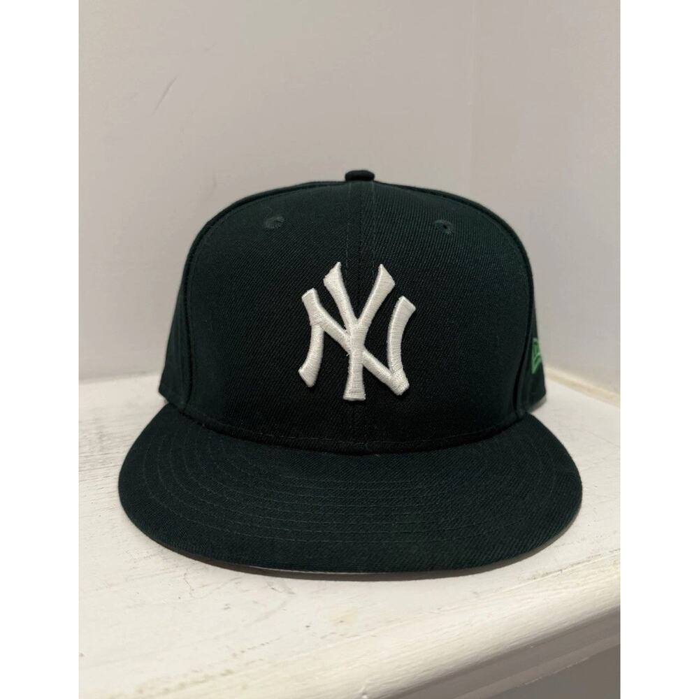 New Era 59Fifty New York Yankees MLB Snapback Hat Green Lime One Size